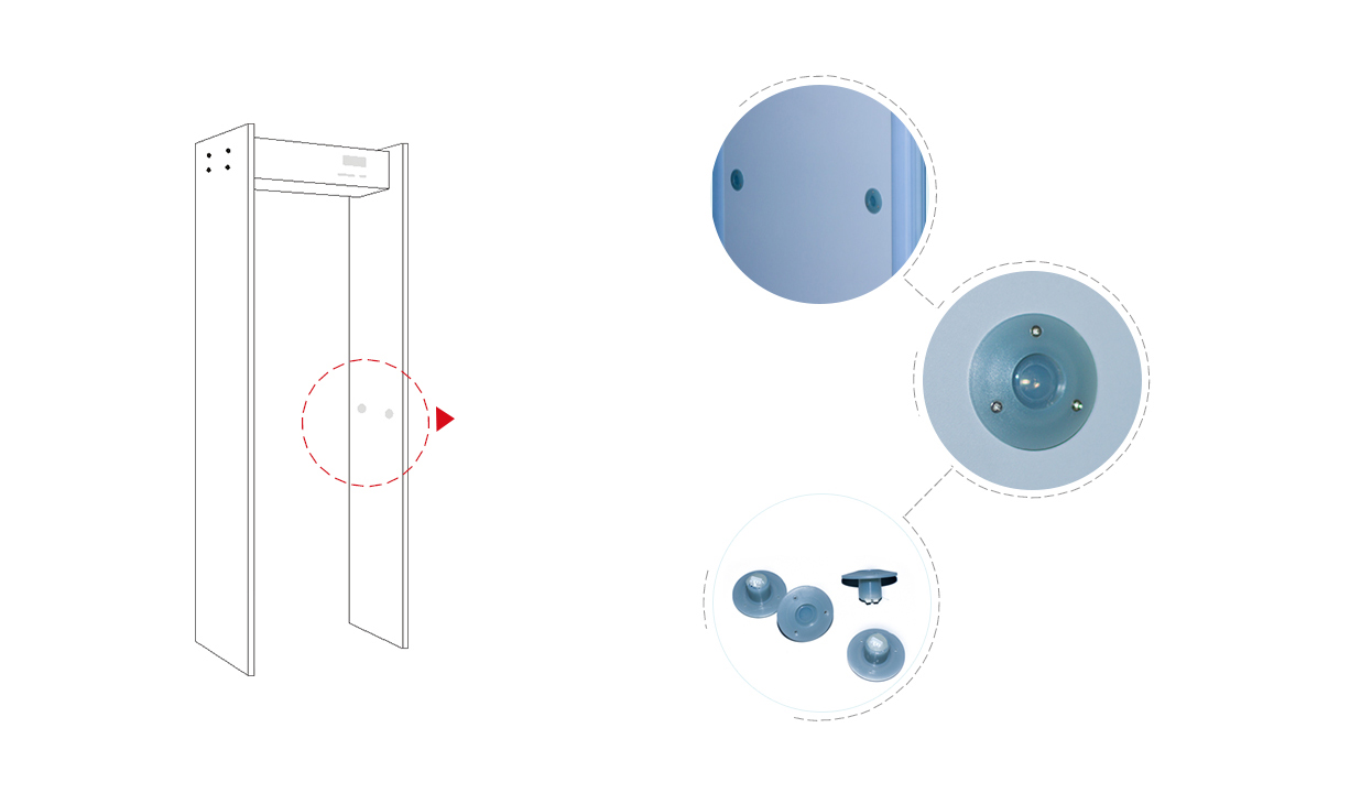 TD-800H,超值款,定制,安检门,金属探测门,产品