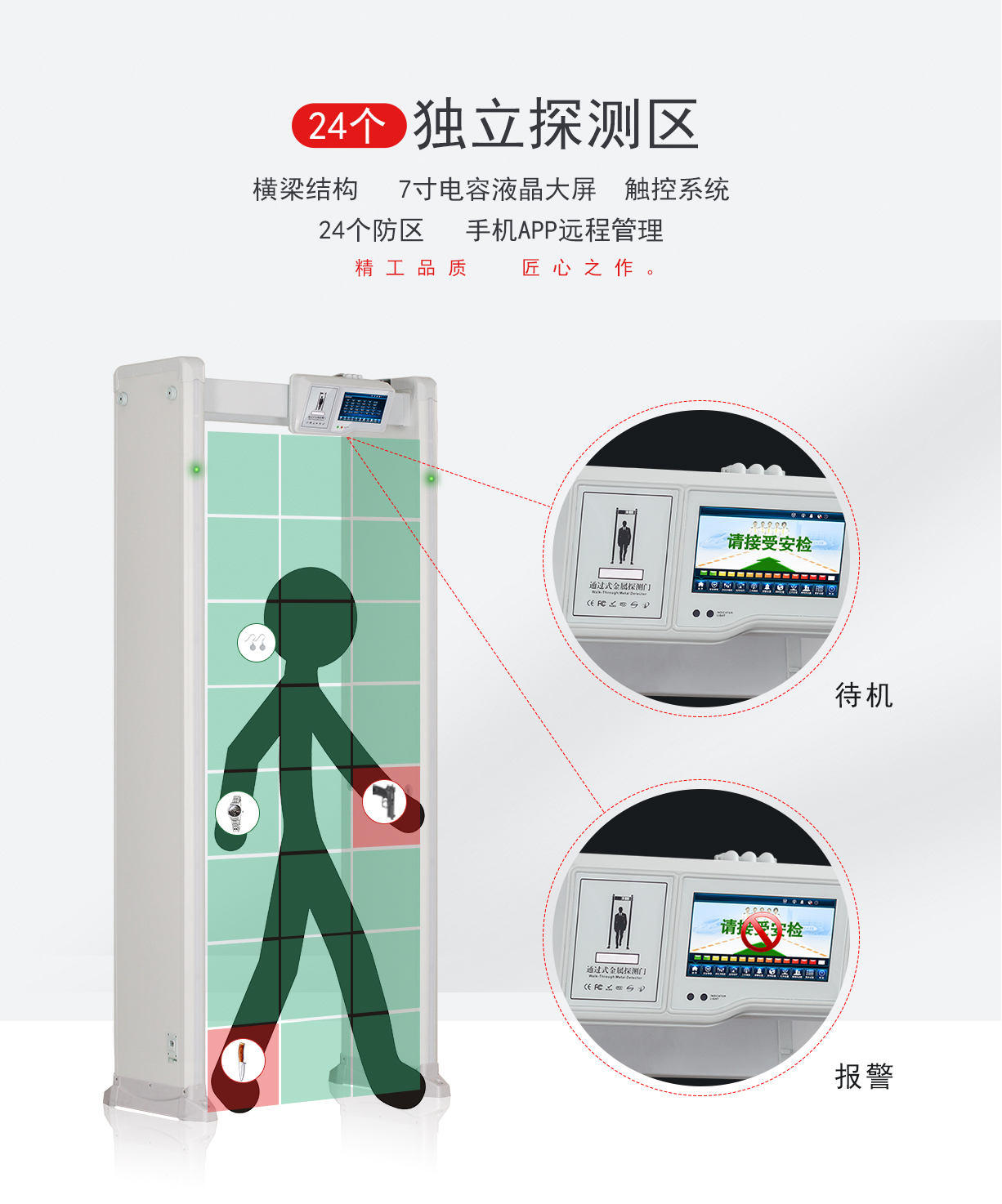 APP物联网安检门