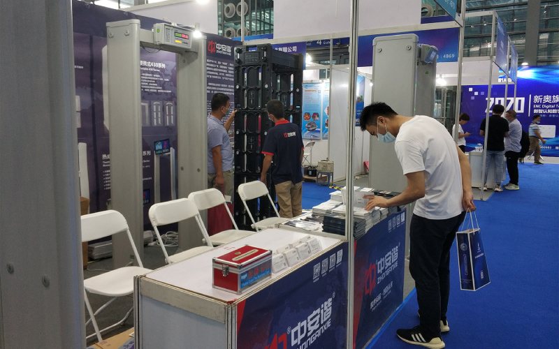 customer in the booth